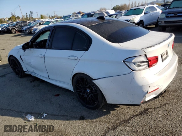 ✅ 2017 BMW M3 • VIN: WBS8M9C51H5G42191 • Лот: 44309983. Опубліковано раніше на Copart з пробігом 56 365 миль. Безкоштовний доступ до архіву аукціонних продажів зі США та докладний звіт про історію автомобіля на DreamBid. Зображення 2.