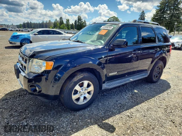 ✅ 2008 Ford Escape Limited • VIN: 1FMCU94118KD00635 • Lot: 53999256. Wystawiony na Copart z przebiegiem 175 151 mil. Bezpłatny archiwum sprzedaży aukcyjnych z USA i szczegółowy raport historii pojazdu na DreamBid. Zdjęcie 1.