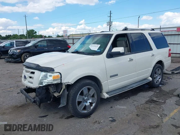 ✅ 2007 Ford Expedition Limited • VIN: 1FMFU19597LA38107 • Lot: 42218431. Wystawiony na IAAI z przebiegiem 180 701 mil. Bezpłatny archiwum sprzedaży aukcyjnych z USA i szczegółowy raport historii pojazdu na DreamBid. Zdjęcie 2.