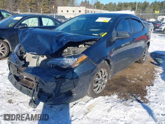 ✅ 2019 Toyota Corolla LE • VIN: 2T1BURHE2KC167437 • Lot: 43947340. Wystawiony na IAAI z przebiegiem 54 528 mil. Bezpłatny archiwum sprzedaży aukcyjnych z USA i szczegółowy raport historii pojazdu na DreamBid. Zdjęcie 2.