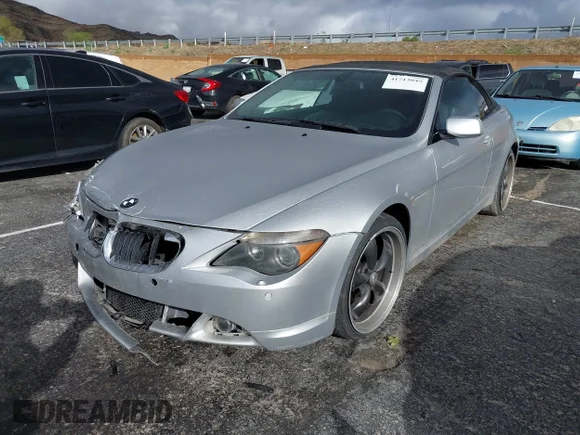 ✅ 2006 BMW 6 Series 650Ci • VIN: WBAEK13476CN78010 • Лот: 41713045. Опубликован ранее на IAAI с пробегом Не указан. Бесплатный доступ к архиву аукционных продаж из США и подробный отчёт об истории автомобиля на DreamBid. Изображение 2.
