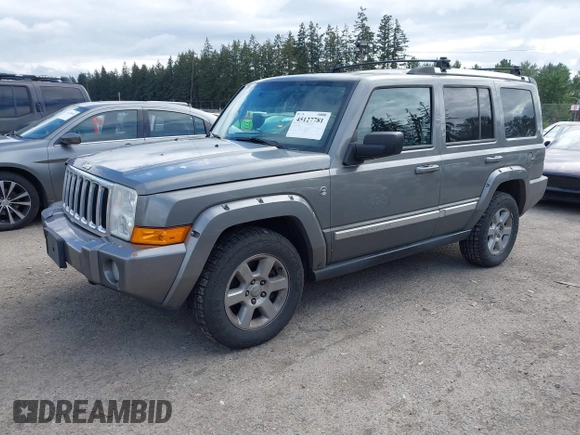 ✅ 2008 Jeep Commander Limited • VIN: 1J8HG58268C146116 • Lot: 45127781. Wystawiony na IAAI z przebiegiem 183 188 mil. Bezpłatny archiwum sprzedaży aukcyjnych z USA i szczegółowy raport historii pojazdu na DreamBid. Zdjęcie 2.