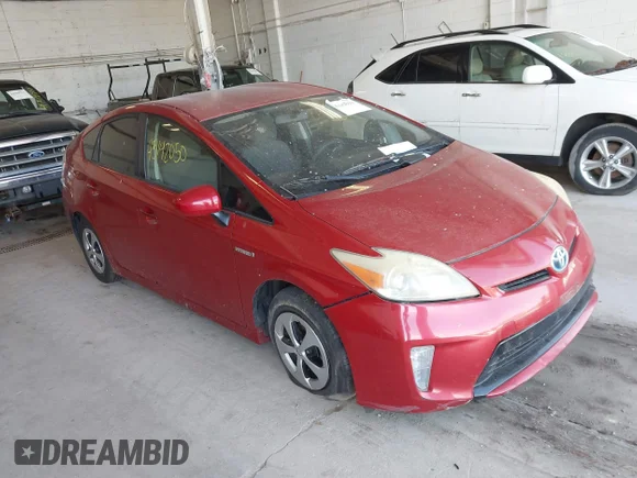 ✅ 2012 Toyota Prius Three • VIN: JTDKN3DU2C1586210 • Lot: 45142050. Listed on IAAI with 236,610 mi. Free auction sales archive from the USA and detailed vehicle history report at DreamBid. Image 1.