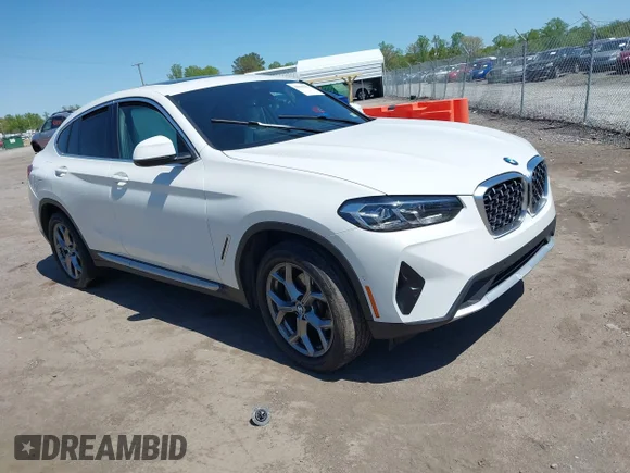 ✅ 2023 BMW X4 xDrive30i • VIN: 5UX33DT0XP9R92675 • Lot: 42065113. Wystawiony na IAAI z przebiegiem Nie podano. Bezpłatny archiwum sprzedaży aukcyjnych z USA i szczegółowy raport historii pojazdu na DreamBid. Zdjęcie 1.
