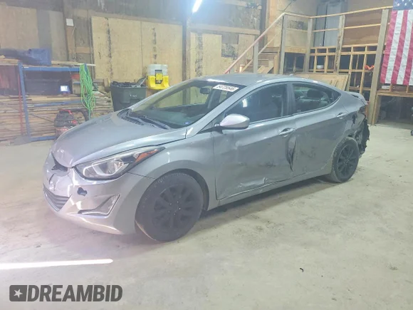 ✅ 2015 Hyundai Elantra SE • VIN: KMHDH4AE1FU223298 • Lot: 54728546. Listed on Copart with 158,366 mi. Free auction sales archive from the USA and detailed vehicle history report at DreamBid. Image 1.