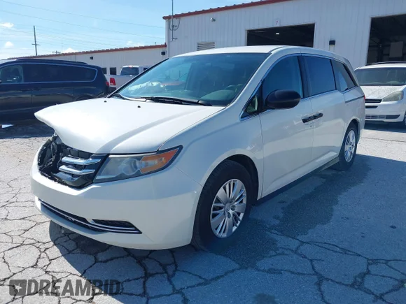 ✅ 2016 Honda Odyssey LX • VIN: 5FNRL5H29GB063448 • Lot: 45211916. Wystawiony na IAAI z przebiegiem 218 357 mil. Bezpłatny archiwum sprzedaży aukcyjnych z USA i szczegółowy raport historii pojazdu na DreamBid. Zdjęcie 2.
