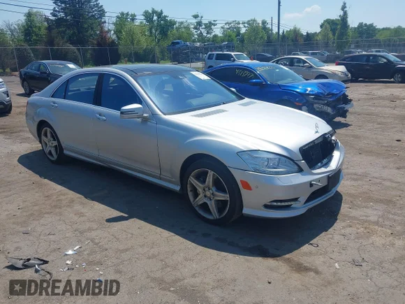✅ 2011 Mercedes-Benz S 550 • VIN: WDDNG8GB3BA392076 • Lot: 45098528. Listed on IAAI with 171,000 mi. Free auction sales archive from the USA and detailed vehicle history report at DreamBid. Image 1.