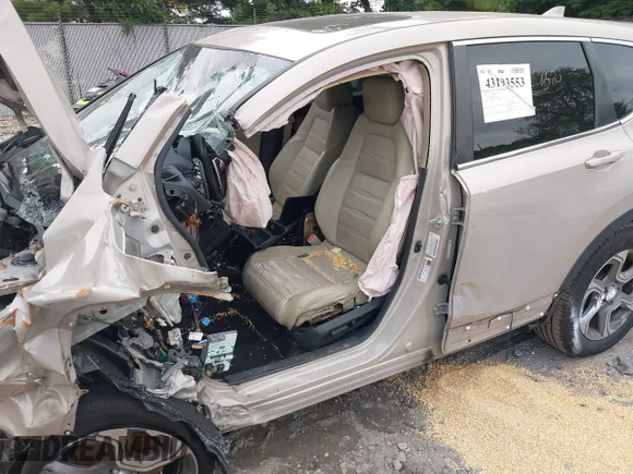 ✅ 2017 Honda CR-V EX-L • VIN: 5J6RW2H8XHL024676 • Lot: 43193553. Listed on IAAI with Not provided. Free auction sales archive from the USA and detailed vehicle history report at DreamBid. Image 6.
