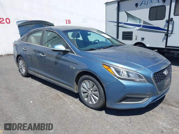 ✅ 2016 Hyundai Sonata SE • VIN: KMHE24L16GA028980 • Lot: 45315288. Listed on IAAI with 118,924 mi. Free auction sales archive from the USA and detailed vehicle history report at DreamBid. Image 1.