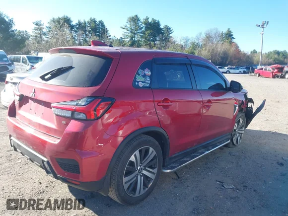 ✅ 2022 Mitsubishi Outlander SE • VIN: JA4APVAU0NU015915 • Lot: 44943489. Wystawiony na IAAI z przebiegiem 24 236 mil. Bezpłatny archiwum sprzedaży aukcyjnych z USA i szczegółowy raport historii pojazdu na DreamBid. Zdjęcie 4.