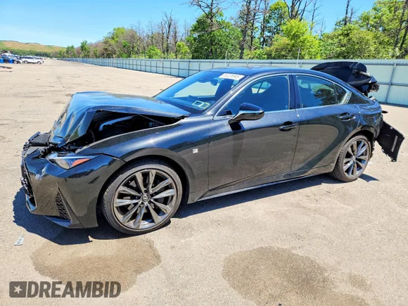 ✅ 2024 Lexus IS 350 F Sport • VIN: JTHGZ1E27R5036321 • Лот: 56228946. Опубликован ранее на Copart с пробегом 18 404 миль. Бесплатный доступ к архиву аукционных продаж из США и подробный отчёт об истории автомобиля на DreamBid. Изображение 1.