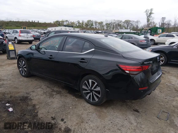 ✅ 2022 Nissan Sentra SV • VIN: 3N1AB8CV3NY299424 • Lot: 44953173. Wystawiony na IAAI z przebiegiem 56 646 mil. Bezpłatny archiwum sprzedaży aukcyjnych z USA i szczegółowy raport historii pojazdu na DreamBid. Zdjęcie 3.