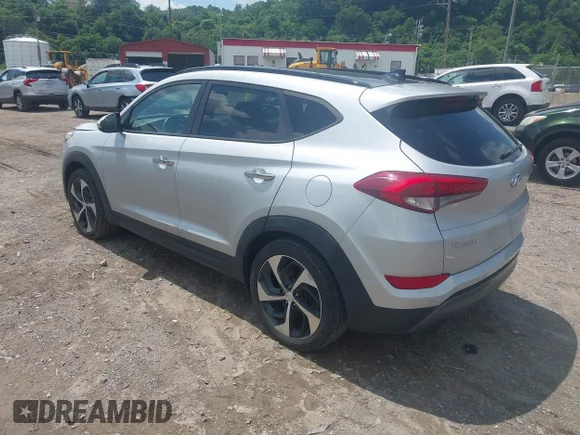 ✅ 2016 Hyundai Tucson Sport • VIN: KM8J3CA20GU119114 • Lot: 45321510. Wystawiony na IAAI z przebiegiem 68 844 mil. Bezpłatny archiwum sprzedaży aukcyjnych z USA i szczegółowy raport historii pojazdu na DreamBid. Zdjęcie 3.