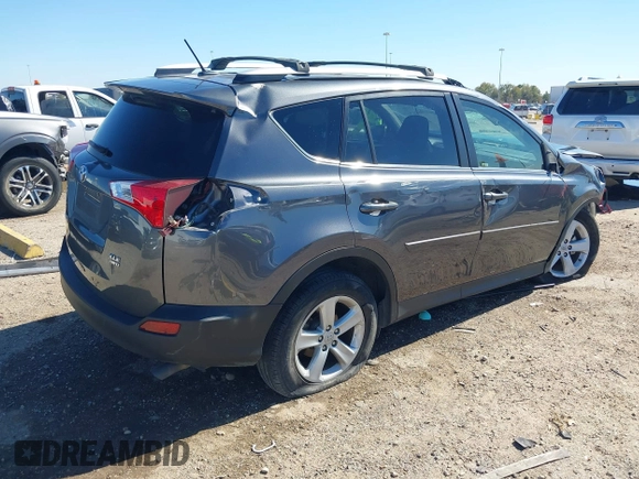 ✅ 2014 Toyota RAV4 XLE • VIN: JTMRFREV1ED092203 • Lot: 44337901. Listed on IAAI with 111,494 mi. Free auction sales archive from the USA and detailed vehicle history report at DreamBid. Image 4.