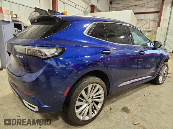 ✅ 2025 Buick Envision Avenir • VIN: LRBFZME43SD076566 • Лот: 72114995. Опубліковано раніше на Copart з пробігом 3 122 миль. Безкоштовний доступ до архіву аукціонних продажів зі США та докладний звіт про історію автомобіля на DreamBid. Зображення 3.
