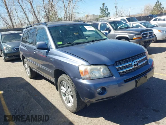 ✅ 2007 Toyota Highlander Limited • VIN: JTEEW21A170045395 • Lot: 44641053. Listed on IAAI with 187,969 mi. Free auction sales archive from the USA and detailed vehicle history report at DreamBid. Image 1.