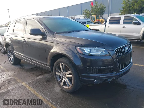 ✅ 2012 Audi Q7 Prestige • VIN: WA1VMAFE1CD007811 • Lot: 44053360. Listed on IAAI with 161,943 mi. Free auction sales archive from the USA and detailed vehicle history report at DreamBid. Image 1.