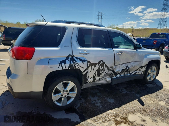✅ 2015 GMC Terrain SLT • VIN: 2GKFLYE38F6312977 • Lot: 50612836. Wystawiony na Copart z przebiegiem 180 137 mil. Bezpłatny archiwum sprzedaży aukcyjnych z USA i szczegółowy raport historii pojazdu na DreamBid. Zdjęcie 3.