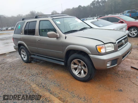 ✅ 2004 Nissan Pathfinder SE • VIN: JN8DR09Y94W908308 • Lot: 43874163. Listed on IAAI with 161,463 mi. Free auction sales archive from the USA and detailed vehicle history report at DreamBid. Image 1.