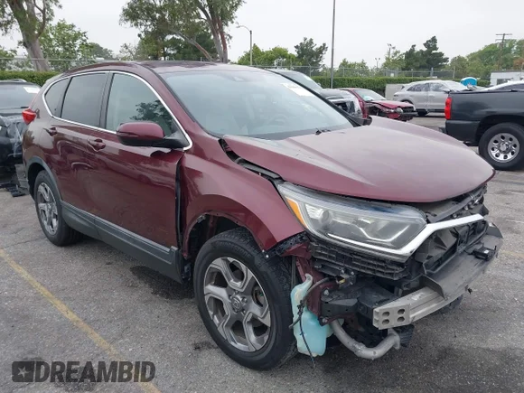 ✅ 2017 Honda CR-V EX-L • VIN: 7FARW1H88HE012355 • Lot: 42349378. Wystawiony na IAAI z przebiegiem 131 959 mil. Bezpłatny archiwum sprzedaży aukcyjnych z USA i szczegółowy raport historii pojazdu na DreamBid. Zdjęcie 1.
