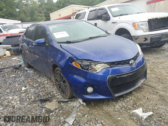 ✅ 2015 Toyota Corolla S • VIN: 2T1BURHEXFC367696 • Lot: 45392469. Wystawiony na IAAI z przebiegiem 138 654 mil. Bezpłatny archiwum sprzedaży aukcyjnych z USA i szczegółowy raport historii pojazdu na DreamBid. Zdjęcie 1.