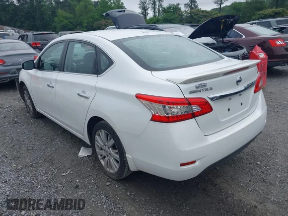 ✅ 2015 Nissan Sentra SV • VIN: 3N1AB7AP8FY307923 • Lot: 42337655. Listed on IAAI with 114,313 mi. Free auction sales archive from the USA and detailed vehicle history report at DreamBid. Image 3.