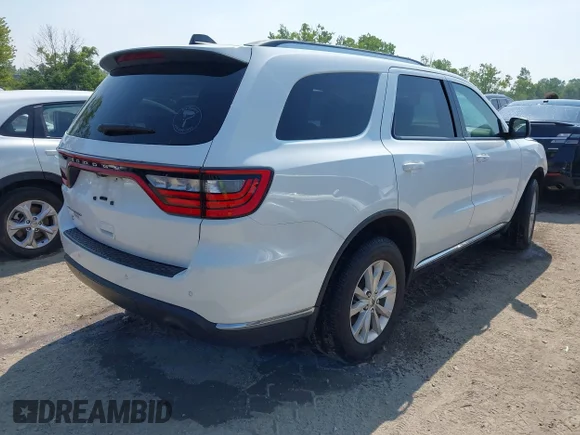 ✅ 2021 Dodge Durango SXT Plus • VIN: 1C4RDJAG0MC878951 • Lot: 42782231. Listed on IAAI with 49,261 mi. Free auction sales archive from the USA and detailed vehicle history report at DreamBid. Image 4.