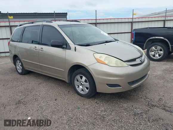 ✅ 2006 Toyota Sienna LE • VIN: 5TDZA23C86S483040 • Лот: 45152576. Опубликован ранее на IAAI с пробегом 331 346 миль. Бесплатный доступ к архиву аукционных продаж из США и подробный отчёт об истории автомобиля на DreamBid. Изображение 1.