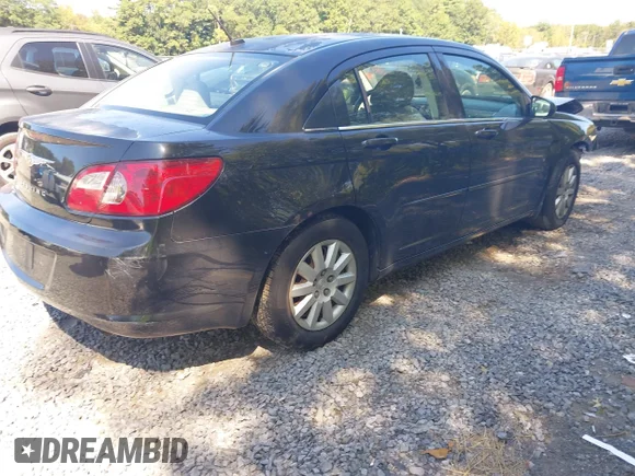 ✅ 2008 Chrysler Sebring LX • VIN: 1C3LC46K98N188623 • Lot: 43159283. Listed on IAAI with Not provided. Free auction sales archive from the USA and detailed vehicle history report at DreamBid. Image 4.