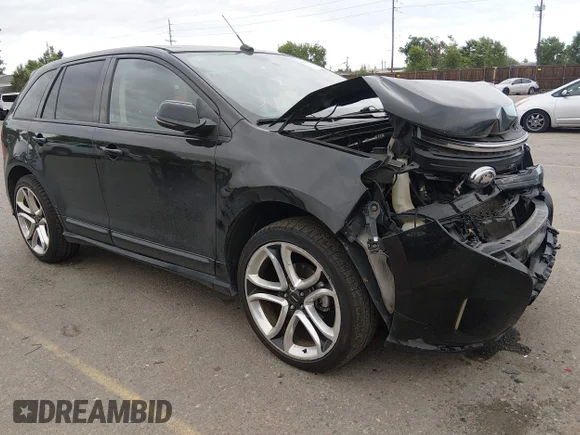 ✅ 2013 Ford Edge Sport • VIN: 2FMDK4AK9DBA40547 • Lot: 45317178. Listed on IAAI with 229,079 mi. Free auction sales archive from the USA and detailed vehicle history report at DreamBid. Image 1.