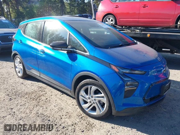 ✅ 2023 Chevrolet Bolt EV 1LT • VIN: 1G1FW6S0XP4111580 • Lot: 43269057. Listed on IAAI with 47,828 mi. Free auction sales archive from the USA and detailed vehicle history report at DreamBid. Image 1.
