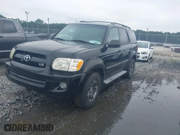 ✅ 2007 Toyota Sequoia SR5 • VIN: 5TDBT44A47S291667 • Lot: 45641847. Wystawiony na IAAI z przebiegiem 259 087 mil. Bezpłatny archiwum sprzedaży aukcyjnych z USA i szczegółowy raport historii pojazdu na DreamBid. Zdjęcie 2.