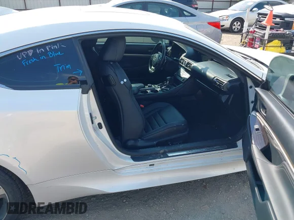 ✅ 2017 Lexus RC 200t • VIN: JTHHA5BC9H5007336 • Lot: 43187383. Wystawiony na IAAI z przebiegiem 68 006 mil. Bezpłatny archiwum sprzedaży aukcyjnych z USA i szczegółowy raport historii pojazdu na DreamBid. Zdjęcie 5.