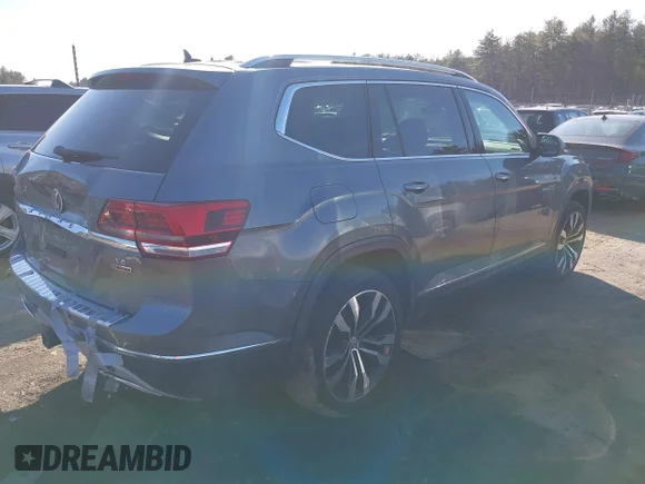 ✅ 2019 Volkswagen Atlas SEL Premium • VIN: 1V2NR2CA4KC603142 • Lot: 44621453. Wystawiony na IAAI z przebiegiem 77 365 mil. Bezpłatny archiwum sprzedaży aukcyjnych z USA i szczegółowy raport historii pojazdu na DreamBid. Zdjęcie 4.