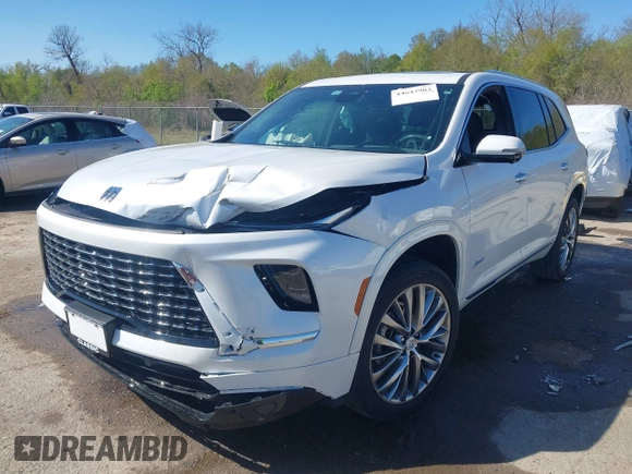 ✅ 2025 Buick Enclave Avenir • VIN: 5GAERCRS6SJ243862 • Lot: 44643903. Wystawiony na IAAI z przebiegiem 14 081 mil. Bezpłatny archiwum sprzedaży aukcyjnych z USA i szczegółowy raport historii pojazdu na DreamBid. Zdjęcie 2.