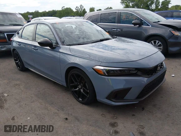 ✅ 2022 Honda Civic Sport • VIN: 19XFL2H86NE022333 • Lot: 45202335. Wystawiony na IAAI z przebiegiem 48 107 mil. Bezpłatny archiwum sprzedaży aukcyjnych z USA i szczegółowy raport historii pojazdu na DreamBid. Zdjęcie 1.