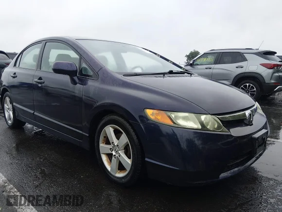 ✅ 2008 Honda Civic EX • VIN: 1HGFA16898L038655 • Лот: 45549744. Опубліковано раніше на IAAI з пробігом 141 172 миль. Безкоштовний доступ до архіву аукціонних продажів зі США та докладний звіт про історію автомобіля на DreamBid. Зображення 1.