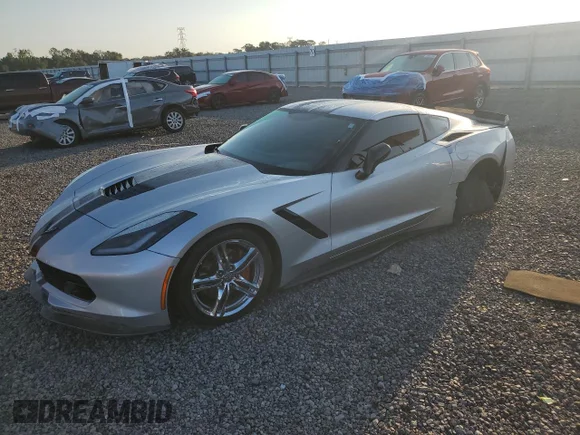 ✅ 2014 Chevrolet Corvette 1LT • VIN: 1G1YB2D72E5131692 • Lot: 60269786. Listed on Copart with 48,283 mi. Free auction sales archive from the USA and detailed vehicle history report at DreamBid. Image 1.