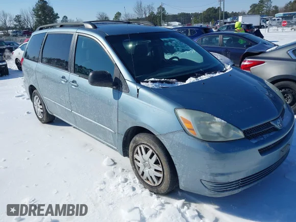 ✅ 2004 Toyota Sienna CE • VIN: 5TDZA23C54S189575 • Lot: 44252036. Wystawiony na IAAI z przebiegiem 304 748 mil. Bezpłatny archiwum sprzedaży aukcyjnych z USA i szczegółowy raport historii pojazdu na DreamBid. Zdjęcie 1.