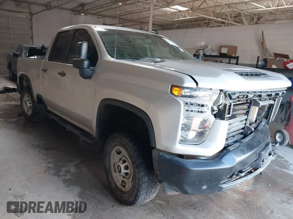 ✅ 2020 Chevrolet Silverado 2500HD Work Truck • VIN: 1GC5WLE77LF221110 • Лот: 42522380. Опубликован ранее на IAAI с пробегом 184 069 миль. Бесплатный доступ к архиву аукционных продаж из США и подробный отчёт об истории автомобиля на DreamBid. Изображение 1.