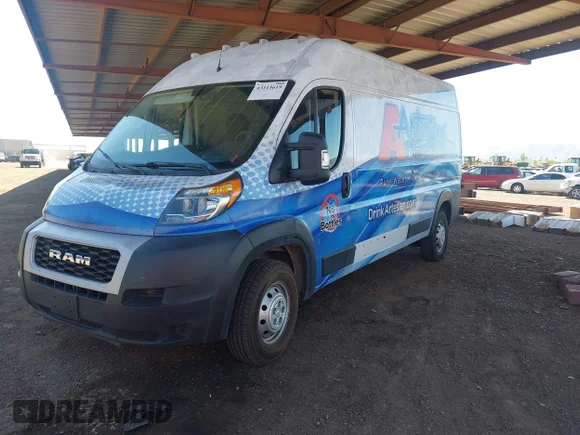 ✅ 2021 Ram ProMaster Cargo • VIN: 3C6LRVDG8ME510866 • Лот: 43113619. Опубликован ранее на IAAI с пробегом 42 928 миль. Бесплатный доступ к архиву аукционных продаж из США и подробный отчёт об истории автомобиля на DreamBid. Изображение 2.