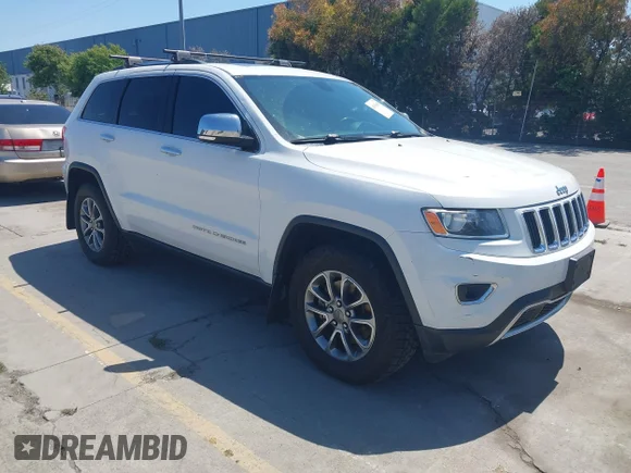 ✅ 2014 Jeep Grand Cherokee Limited • VIN: 1C4RJFBM6EC498377 • Lot: 45026038. Wystawiony na IAAI z przebiegiem 132 603 mil. Bezpłatny archiwum sprzedaży aukcyjnych z USA i szczegółowy raport historii pojazdu na DreamBid. Zdjęcie 1.