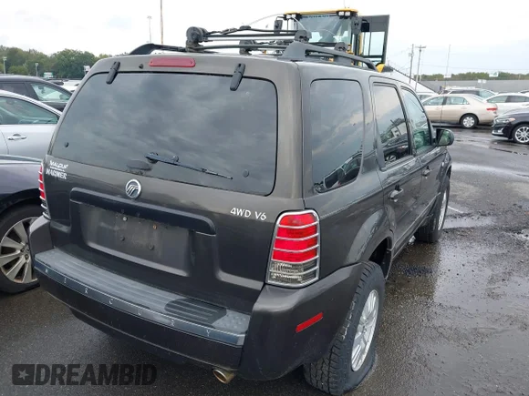 ✅ 2006 Mercury Mariner Luxury • VIN: 4M2YU57146DJ01024 • Лот: 43179524. Опубліковано раніше на IAAI з пробігом 177 657 миль. Безкоштовний доступ до архіву аукціонних продажів зі США та докладний звіт про історію автомобіля на DreamBid. Зображення 4.