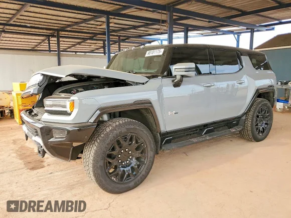 ✅ 2025 GMC Hummer EV 2X • VIN: 1GKB0NDE3SU102243 • Лот: 98181175. Опубліковано раніше на Copart з пробігом 11 019 миль. Безкоштовний доступ до архіву аукціонних продажів зі США та докладний звіт про історію автомобіля на DreamBid. Зображення 1.