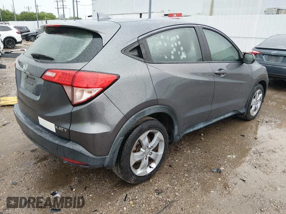 ✅ 2016 Honda HR-V LX • VIN: 3CZRU5H35GM712156 • Lot: 44929228. Wystawiony na IAAI z przebiegiem Nie podano. Bezpłatny archiwum sprzedaży aukcyjnych z USA i szczegółowy raport historii pojazdu na DreamBid. Zdjęcie 4.