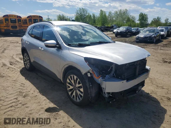 ✅ 2020 Ford Escape Titanium Hybrid • VIN: 1FMCU9DZ6LUB50914 • Lot: 54774516. Wystawiony na Copart z przebiegiem 151 221 mil. Bezpłatny archiwum sprzedaży aukcyjnych z USA i szczegółowy raport historii pojazdu na DreamBid. Zdjęcie 4.
