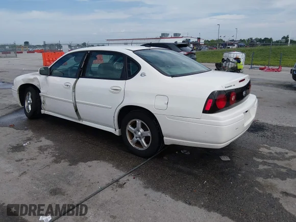 ✅ 2005 Chevrolet Impala LS • VIN: 2G1WH52K559383485 • Лот: 45209357. Опубліковано раніше на IAAI з пробігом 92 516 миль. Безкоштовний доступ до архіву аукціонних продажів зі США та докладний звіт про історію автомобіля на DreamBid. Зображення 3.