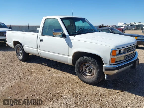 ✅ 1988 Chevrolet Silverado 1500 • VIN: 1GCDC14K3JZ243177 • Lot: 43624043. Listed on IAAI with 96,297 mi. Free auction sales archive from the USA and detailed vehicle history report at DreamBid. Image 1.