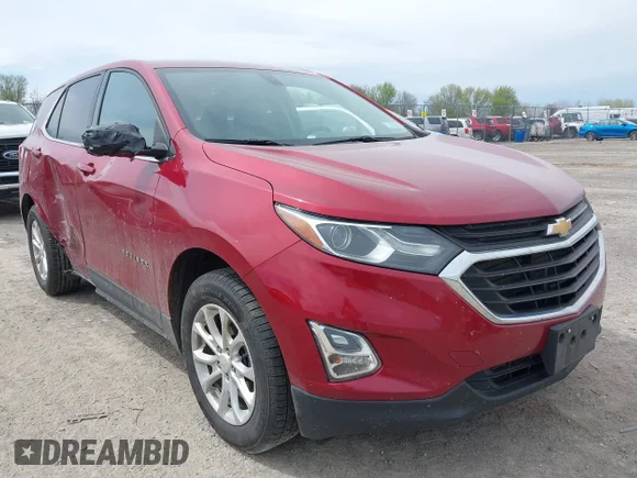 ✅ 2018 Chevrolet Equinox LT • VIN: 2GNAXSEV2J6270752 • Lot: 44967587. Wystawiony na IAAI z przebiegiem 109 399 mil. Bezpłatny archiwum sprzedaży aukcyjnych z USA i szczegółowy raport historii pojazdu na DreamBid. Zdjęcie 1.