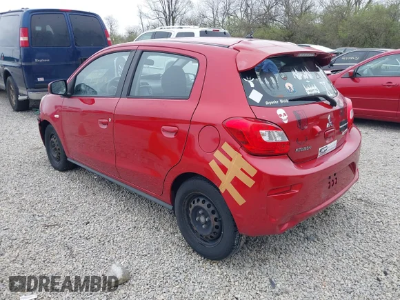 ✅ 2018 Mitsubishi Mirage ES • VIN: ML32A3HJ5JH009464 • Лот: 41991798. Опубліковано раніше на IAAI з пробігом 148 169 миль. Безкоштовний доступ до архіву аукціонних продажів зі США та докладний звіт про історію автомобіля на DreamBid. Зображення 3.